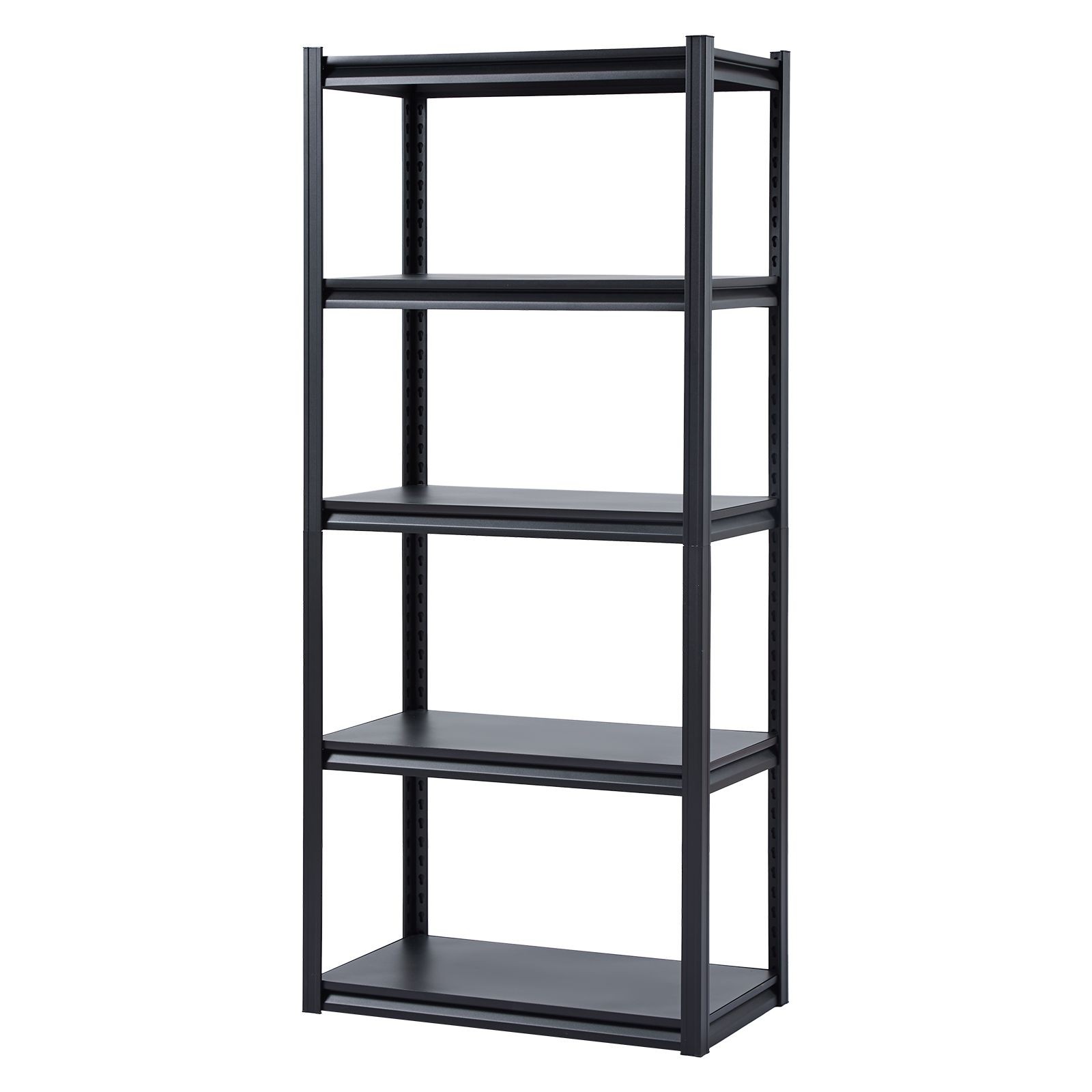 Storage Shelves, 2000 lbs, 5 Tier Garage Storage Shelving, 18" D x 32" W x 72" H