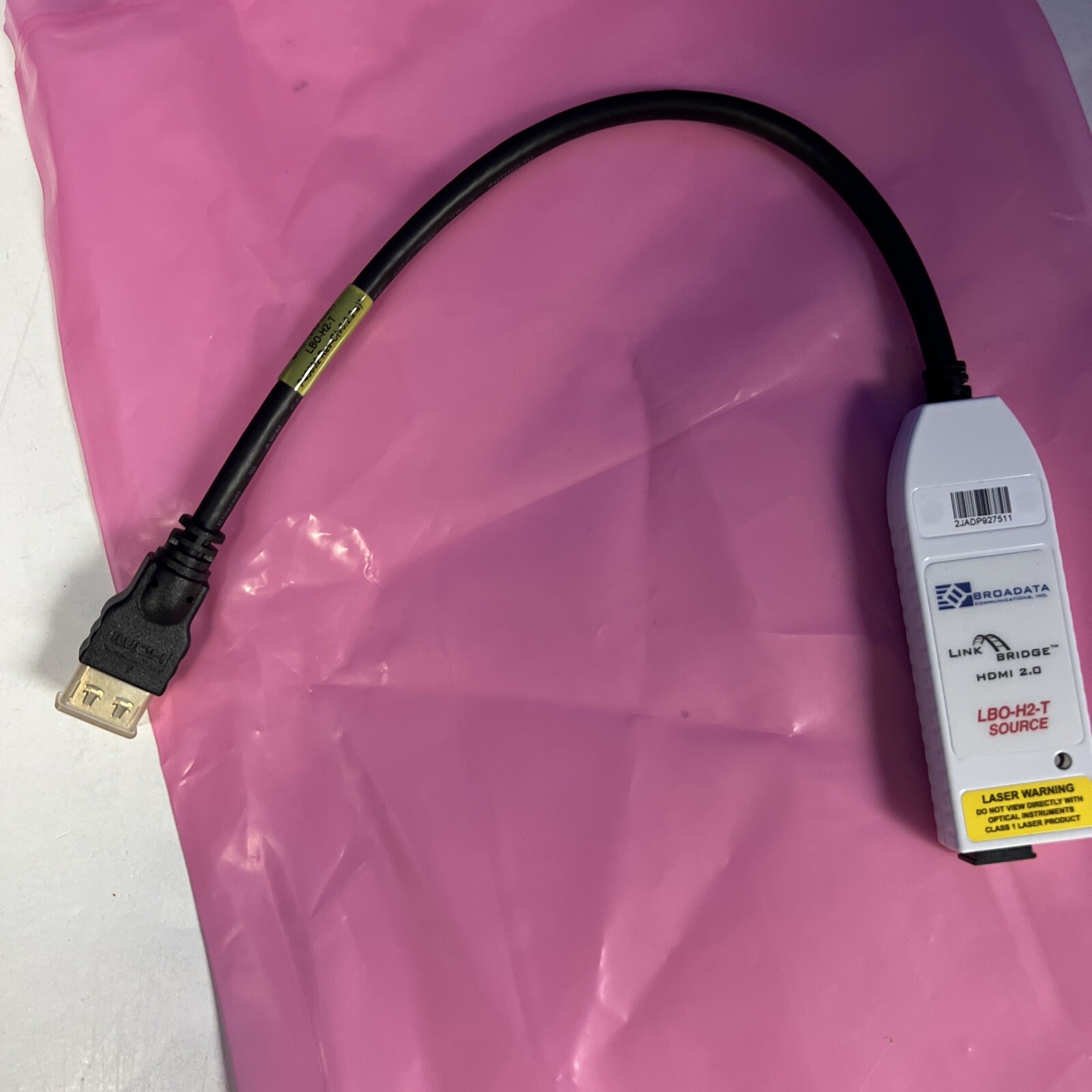 BROADATA LINK BRIDGE HDMI 2.0 LBO-H2-T SOURCE New Adapter Only