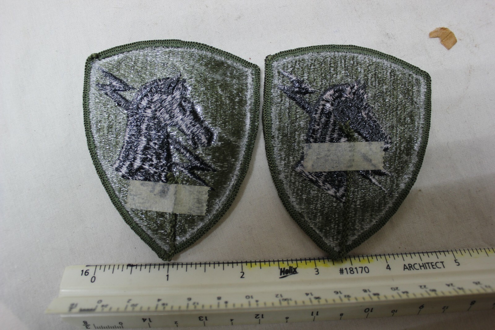 US Military Issue Patch ARMY Insignia Special Operations Command 2 Patches Q