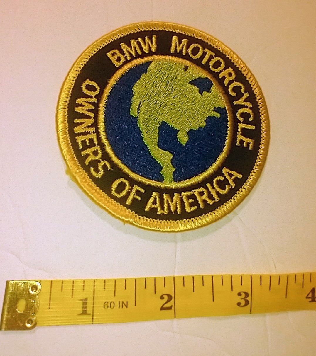 BMW MOA Motorcycle Rally Patch Sew On Motorcycle Owners Of America 3”