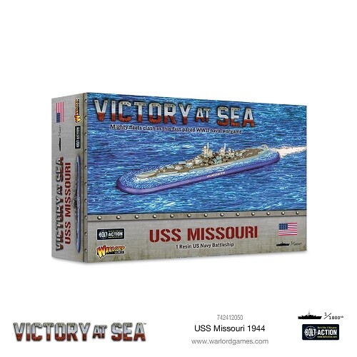 Victory at Sea 742412050 USS Missouri (US Navy Battleship) WWII Ship Miniature