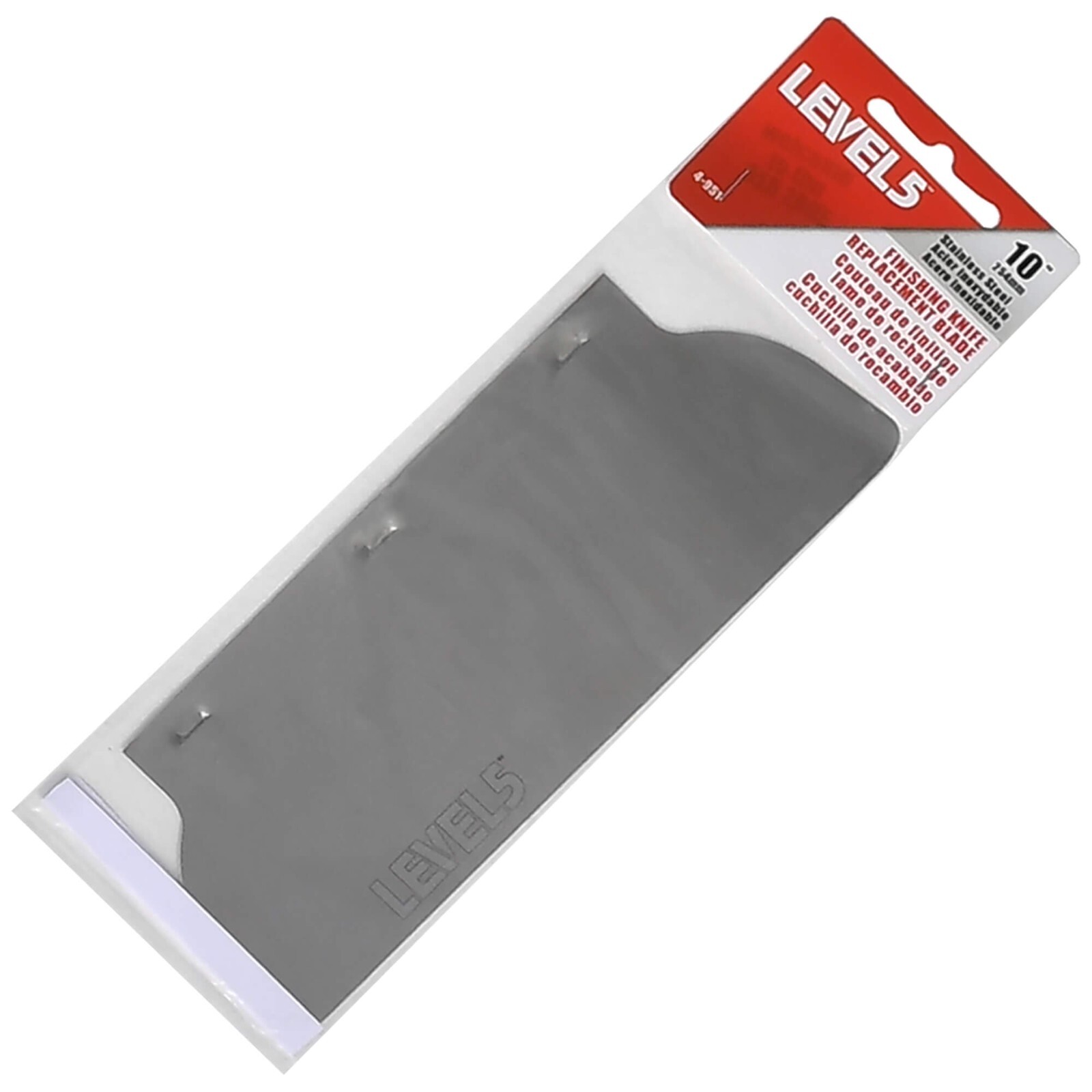 LEVEL5 Tools - Drywall Composite Skimming Blade 10" Replacement Insert |  4-951C