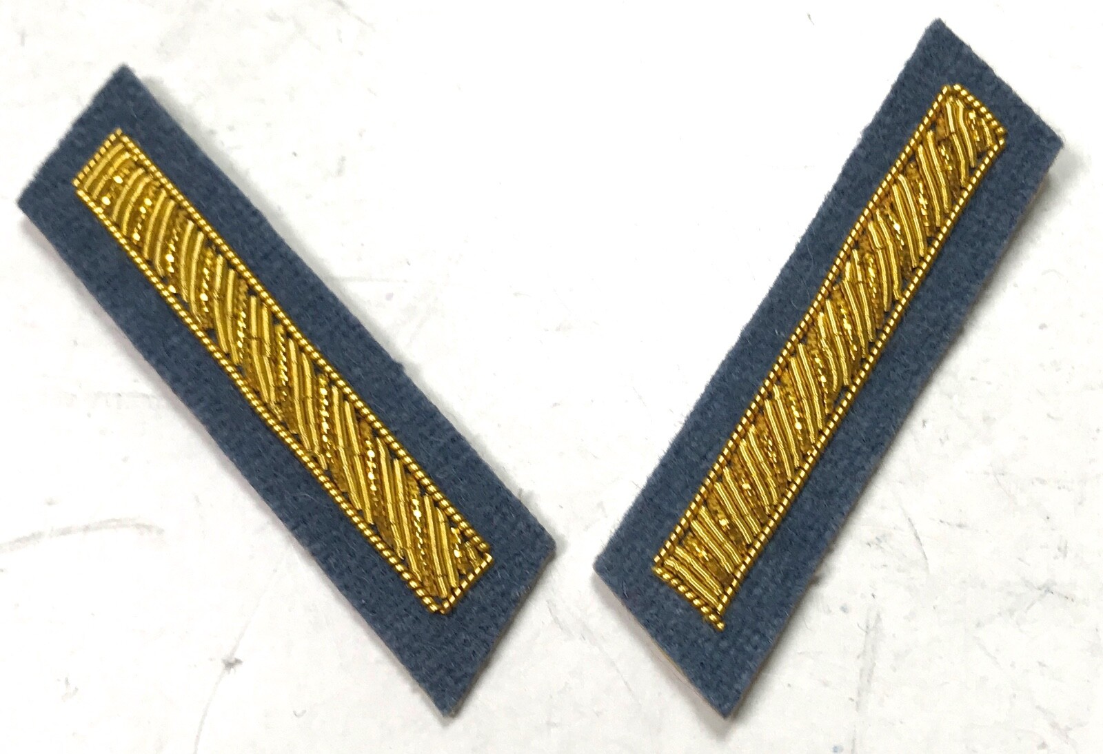 CIVIL WAR CSA CONFEDERATE 2ND LIEUTENANT JACKET COAT COLLAR INSIGNIA-INFANTRY