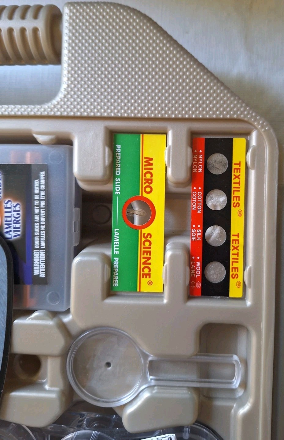 Micro-Science Microscope Set with Carrying Case
