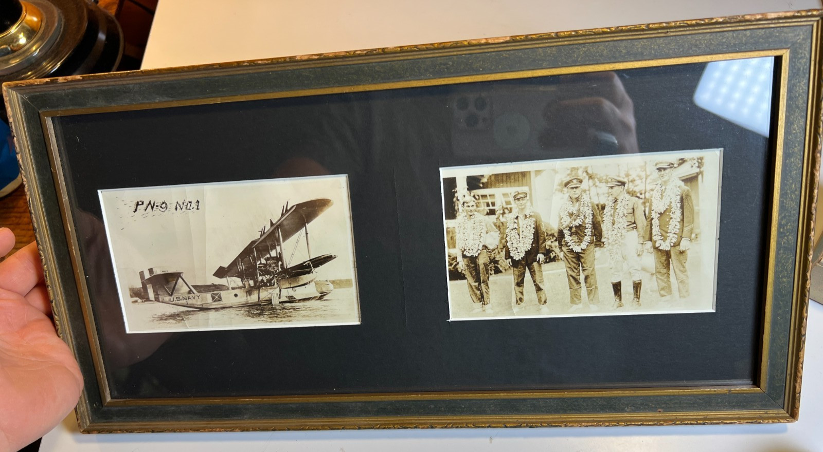 1925 US Navy PN-9 Seaplane Flight to Hawaii Original Photos Cmdr John Rodgers