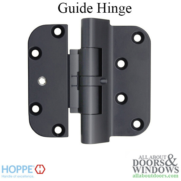 Hoppe Guide Hinge For Hinged Doors Adjustable Door Hinge F9714 Black Hoppe Hinge
