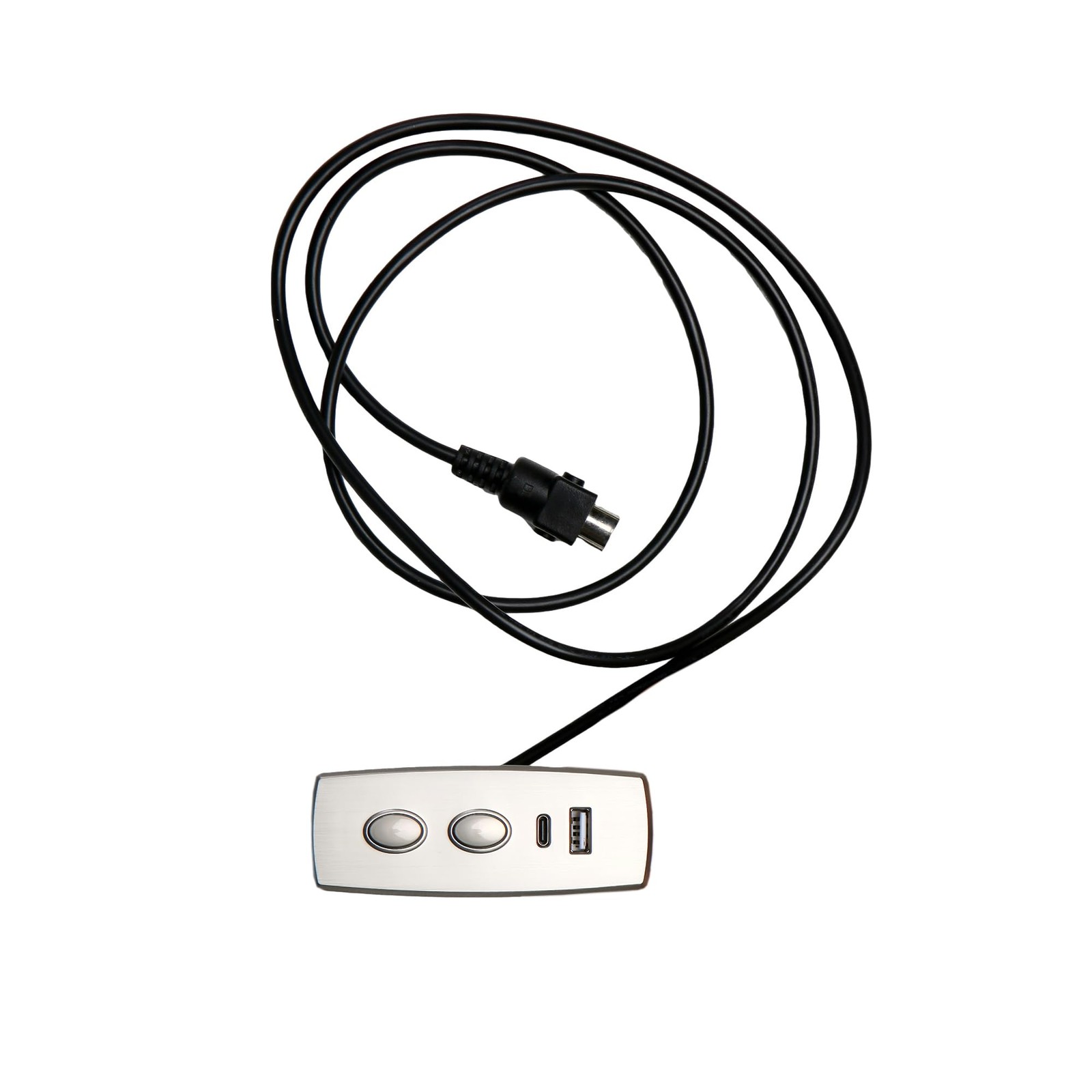 2 Button 5 Pin Switch Hand Control with USB Type A and C Port for Electric So...