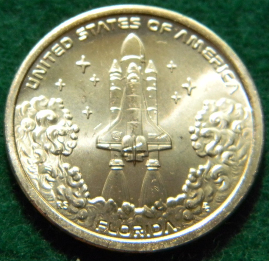 2025-P FLORIDA SPACE SHUTTLE PROGRAM INNOVATION US DOLLAR UNC $1