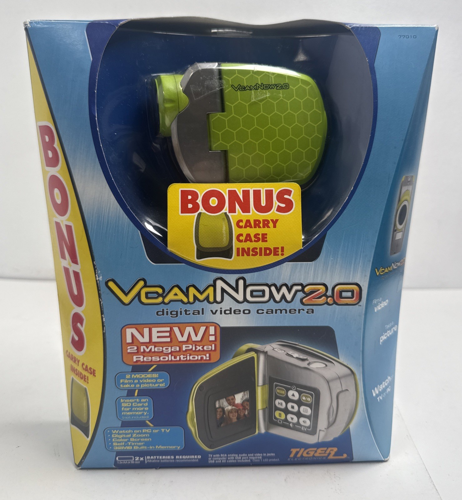 Hasbro Tiger Electronics VcamNow 2.0 Digital Video Camera New In Package