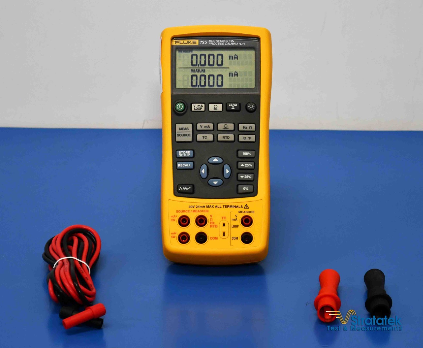 Fluke 725 Multifunction Process Calibrator NIST Calibrated with Data