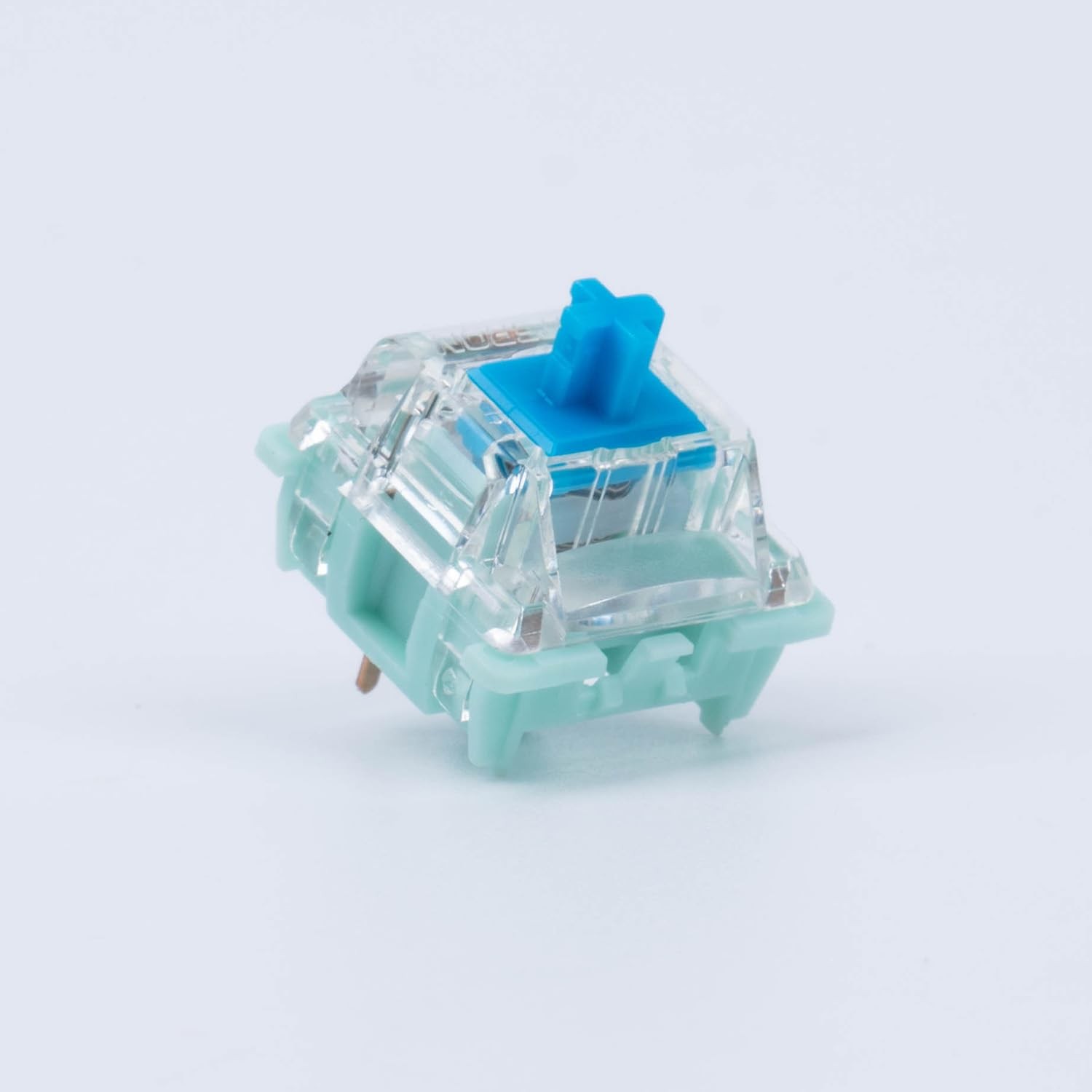35 PCS Goldenrod Blue Keyboard Switches Clicky RGB LED Prelubed MX Switch