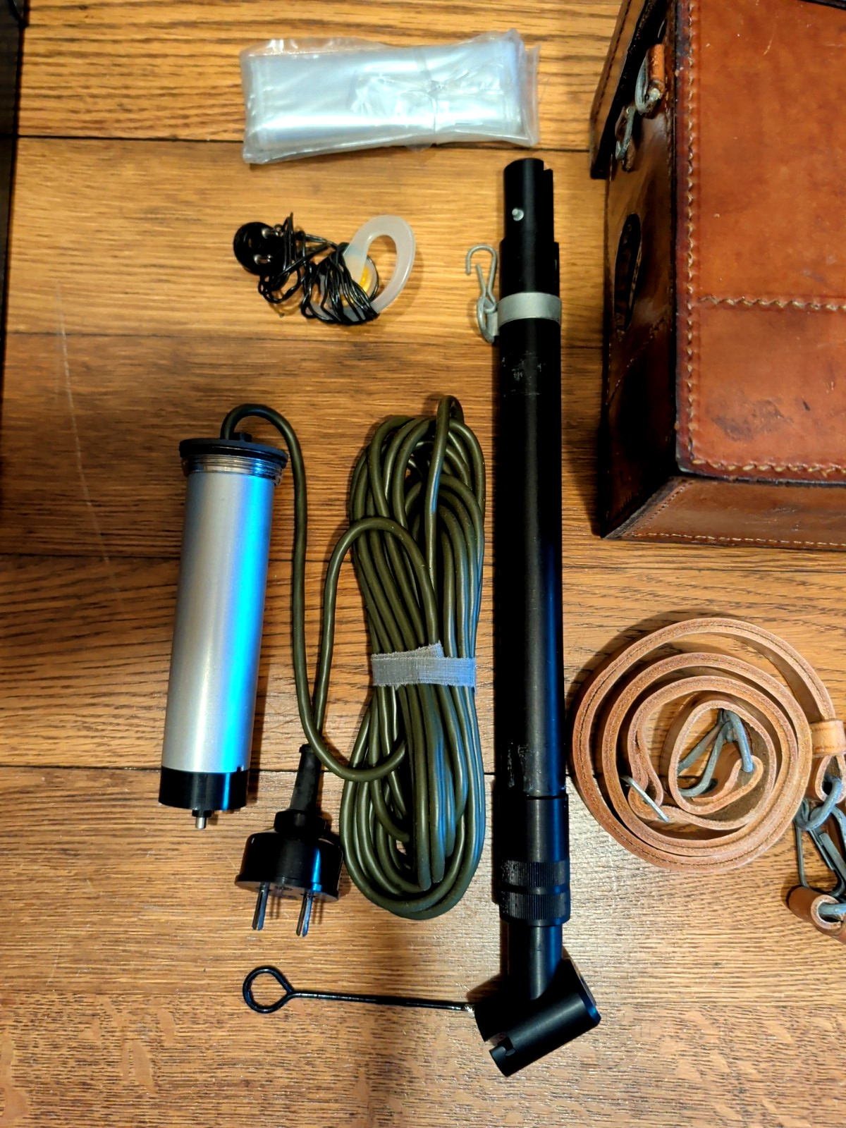 Vintage Cold War Polish Geiger Counter Dedector DP-66
