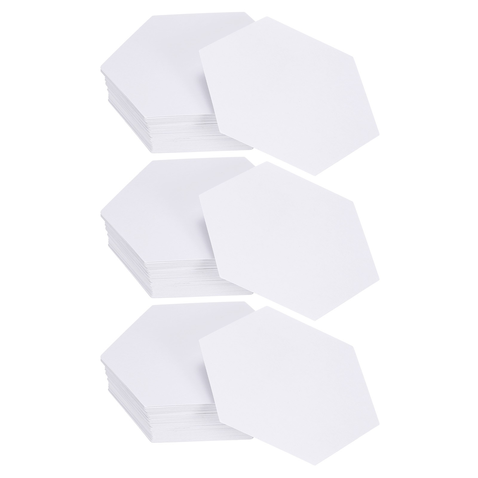 300pcs Hexagon 1.5-Inch Paper Piecing Paper, English Paper Quilting Template