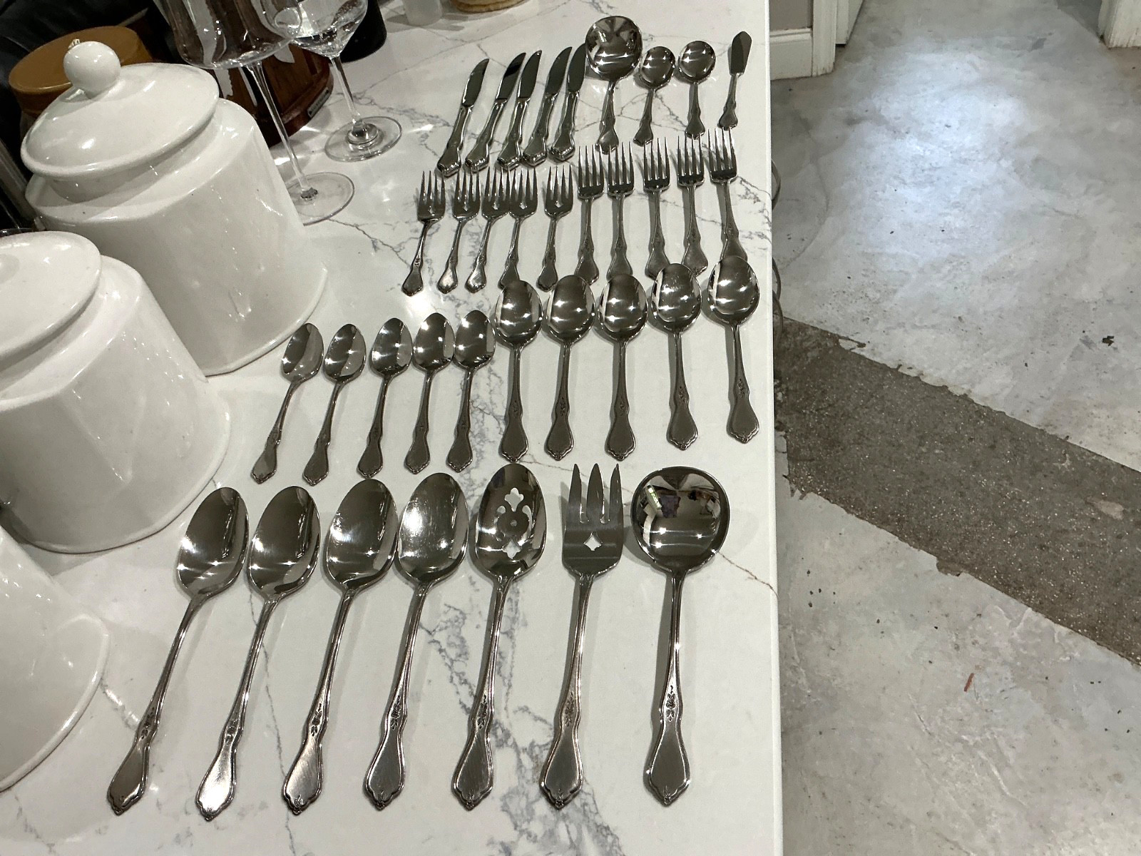 Oneida MORNING BLOSSOM Burnished Stainless Flatware - Choice