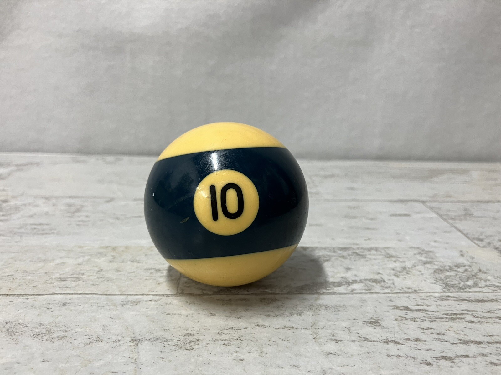 Replacement Vintage Billiard Pool Ball 2 1/4" Standard Regulation Striped #10