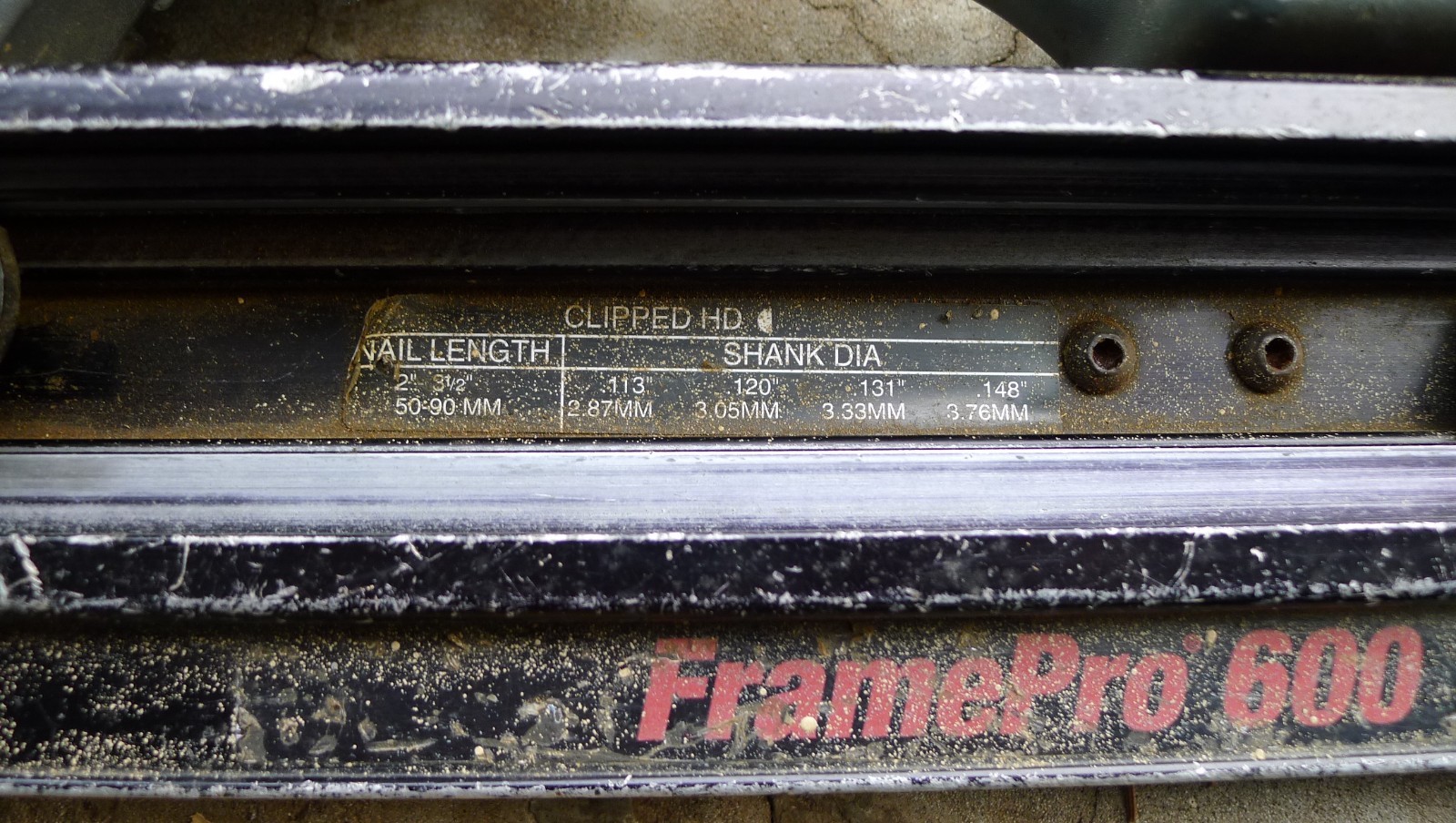 SENCO FRAMEPRO 600 FRAMING NAILER, 2" TO 3-1/2"