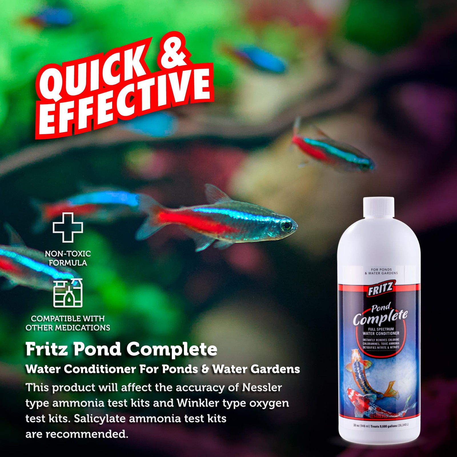 Fritz Pond Complete Water Conditioner 32oz (23032)