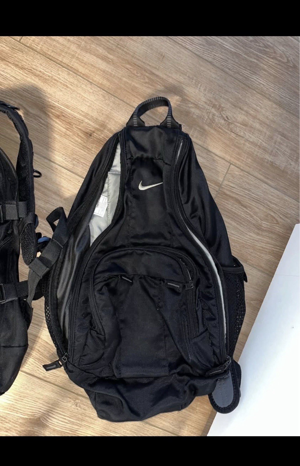 $134 Nike Cross Body One Shoulder Backpack, Gym/School, excellent! Sturdy. Large