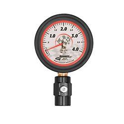 Longacre 52-52073 Deluxe 2 ½ Tire Gauge 0-4 BAR Metric Option