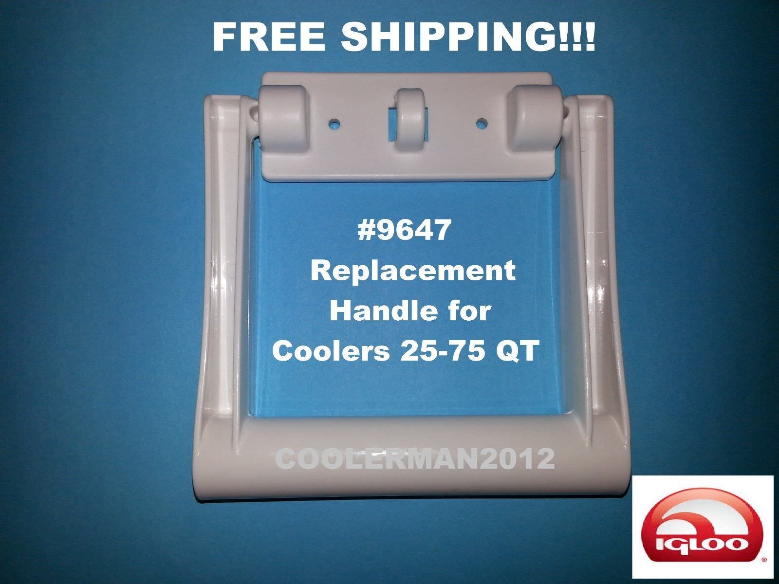 IGLOO COOLER PARTS HINGE LATCH DRAIN PLUG LID STRAP CAP HANDLE STAINLESS STEEL