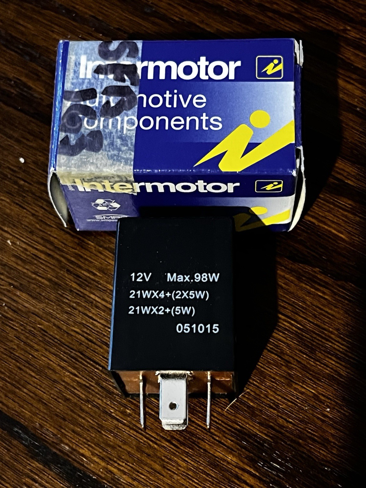 Intermotor 58920 Flasher Unit Citroen Peugeot Fiat Renault Relay 051015