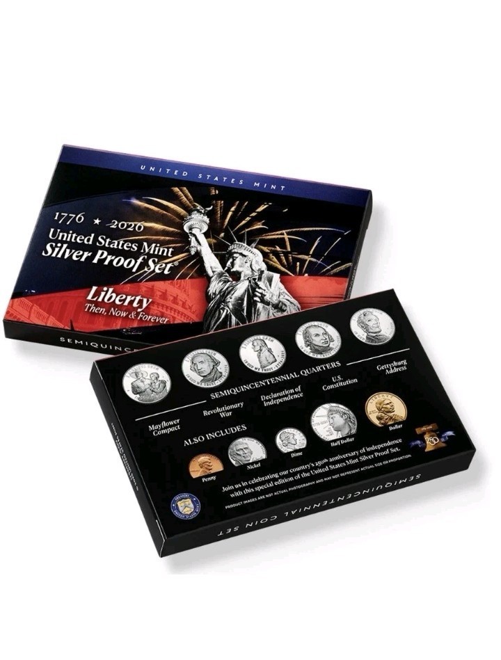 2 X 2026 S US Mint Semiquincentennial Silver Proof Sets (26RH) Unopened