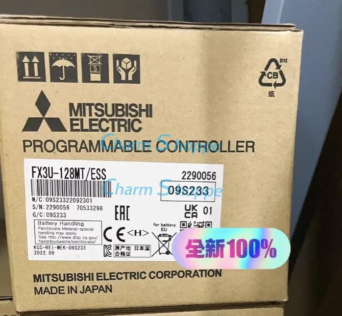 1PCS Free Shipping PLC Module In Box FX3U128MT/ESS Mitsubishi FX3U-128MT/ESS