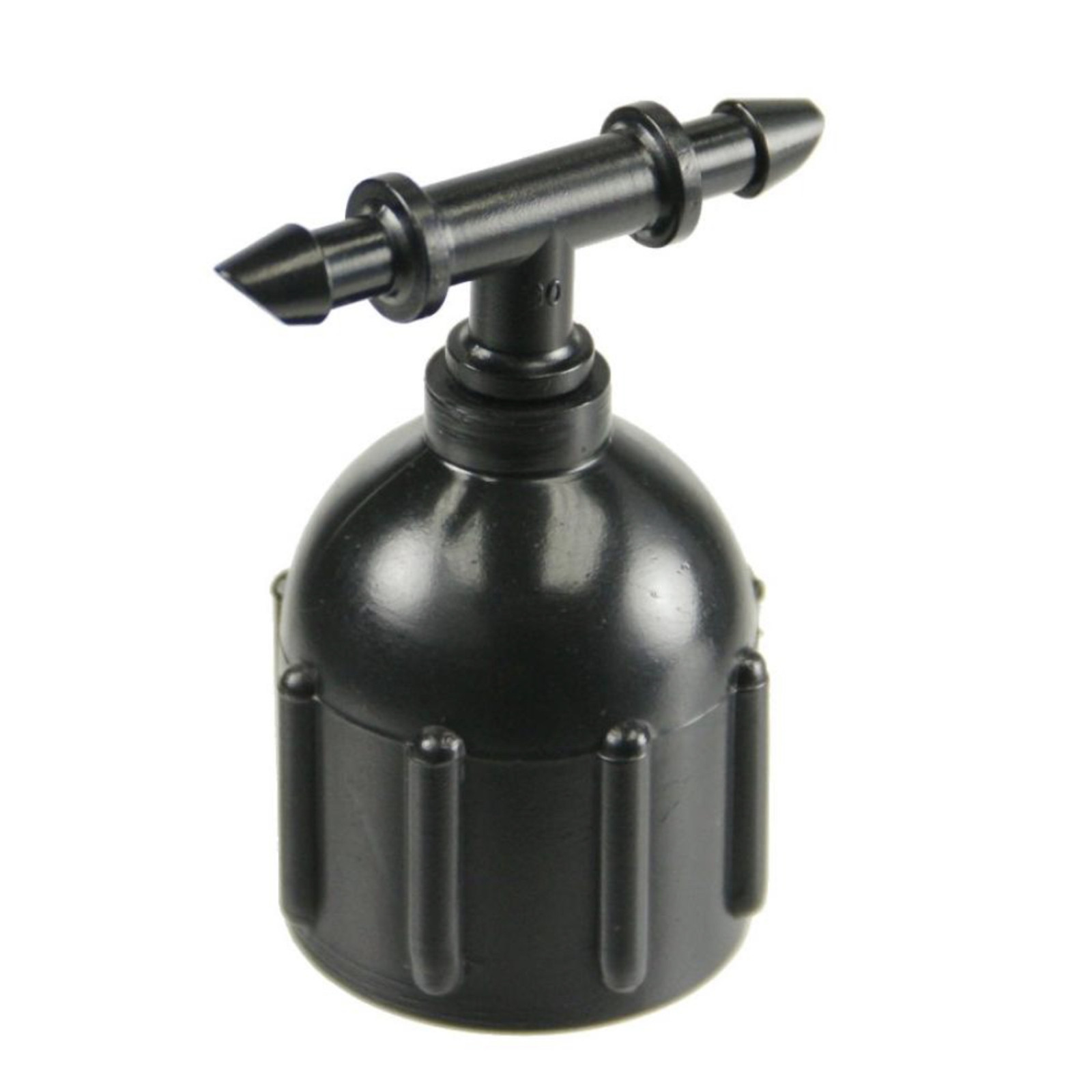 Global PVC/Poly Riser Adapter - 1/2" FPT x 1/4" Barbed Tee