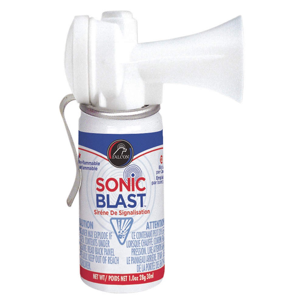 SONIC BLAST FSB1 Personal Safety Horn,112dB,Plastic Horn 53XP87