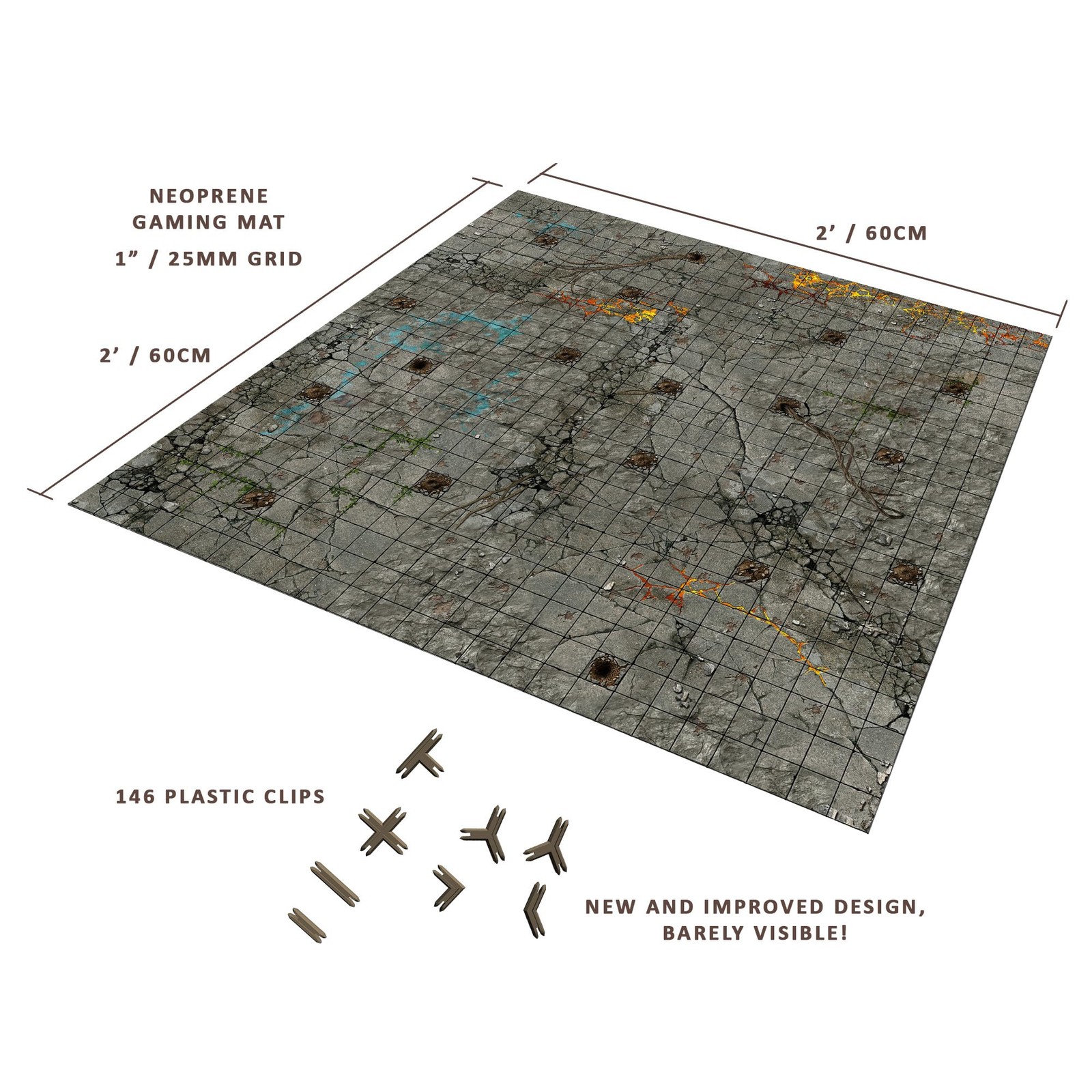 Fantasy Dungeon Terrain Core Set - Terrain Immersive Scenery for D&D DND Mala...