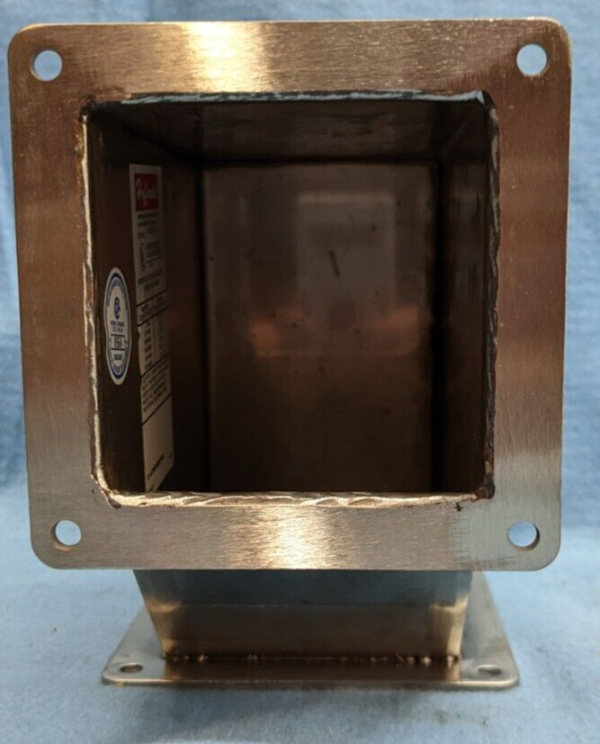 HOFFMAN ENCLOSURE TYPE 1 90° WIREWAY FITTING F-44WE90SS