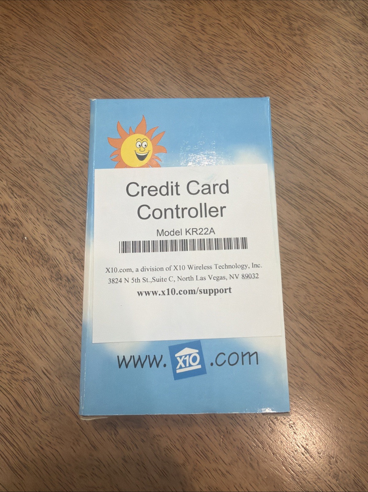 KR22A CreditCard Thin Remote Control