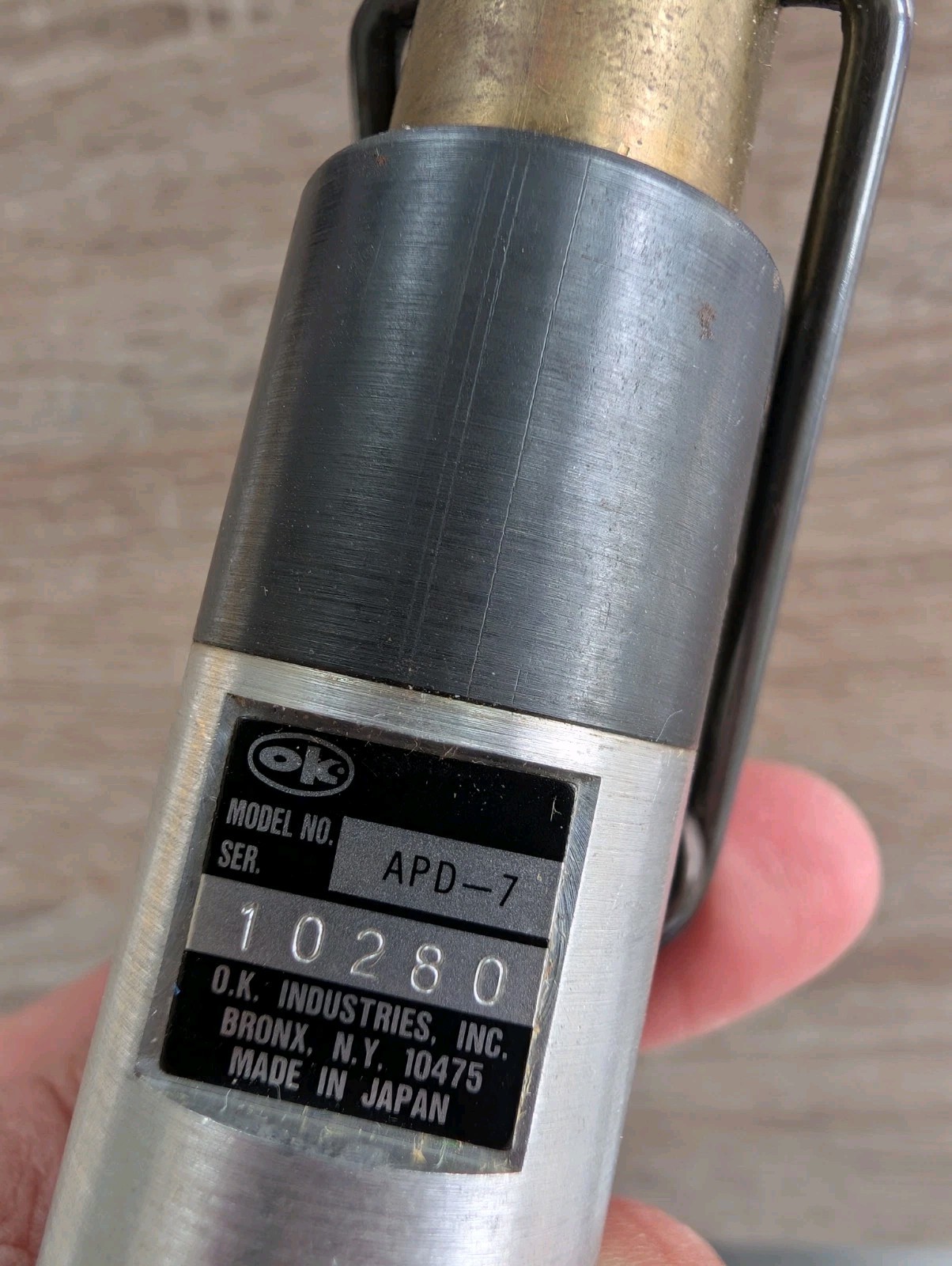 OK Industries APD-8 Pneumatic Screw Driver