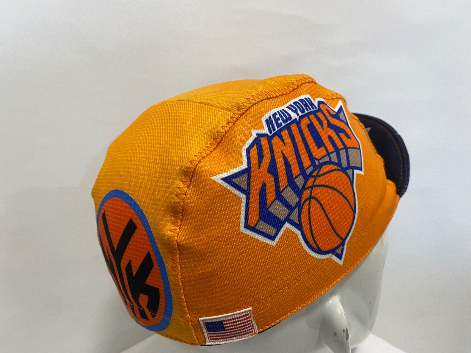 cycling caps Knicks handmade in USA