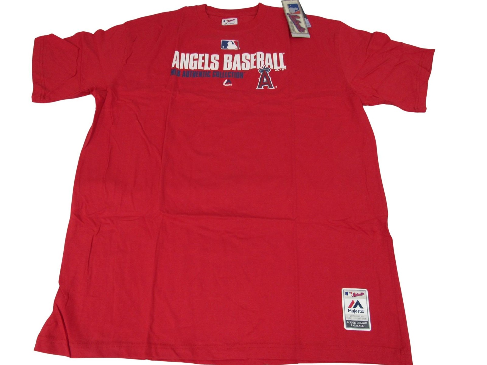 New Los Angeles Angels Mens Big & Tall Sizes 2XL-4XL-5XL-6XL Majestic Red Shirt