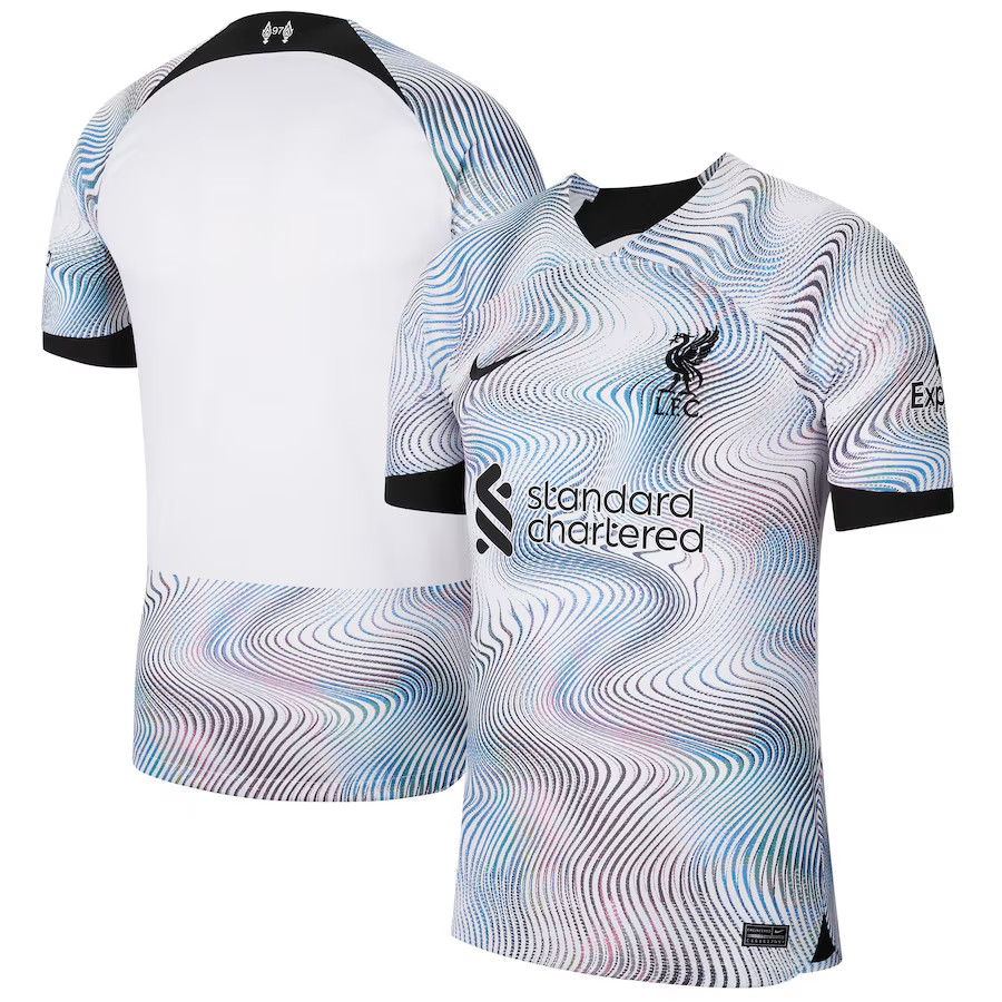 New Original Liverpool Nike Men Away Stadium Replica Jersey - White - FREE SHIP
