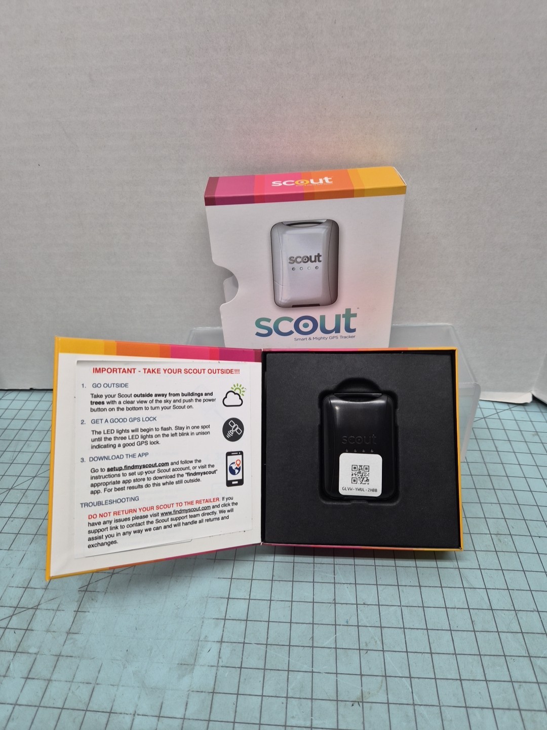 SCOUT Smart & Mighty GPS Tracker V 5.3 Black M/ATV Black