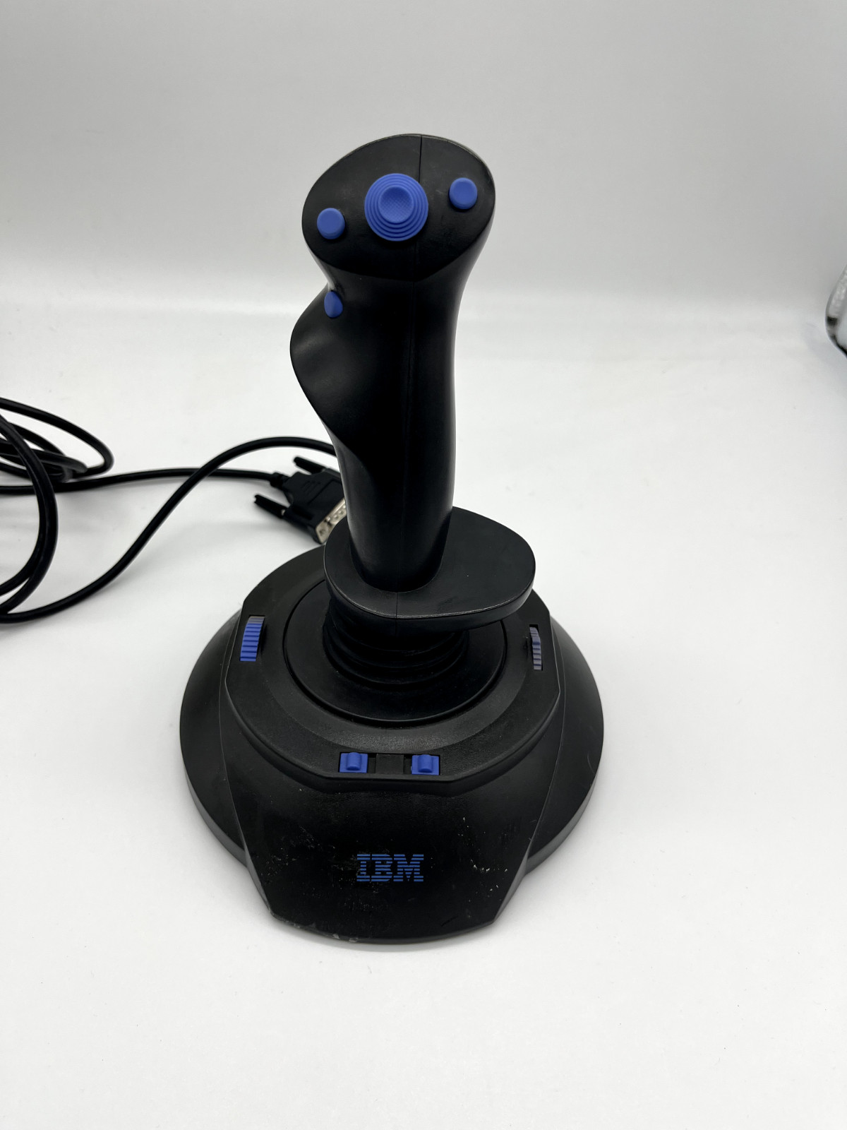 Vintage IBM Joystick 76H1571 Computer Gaming Suction Cup Flight Simulator