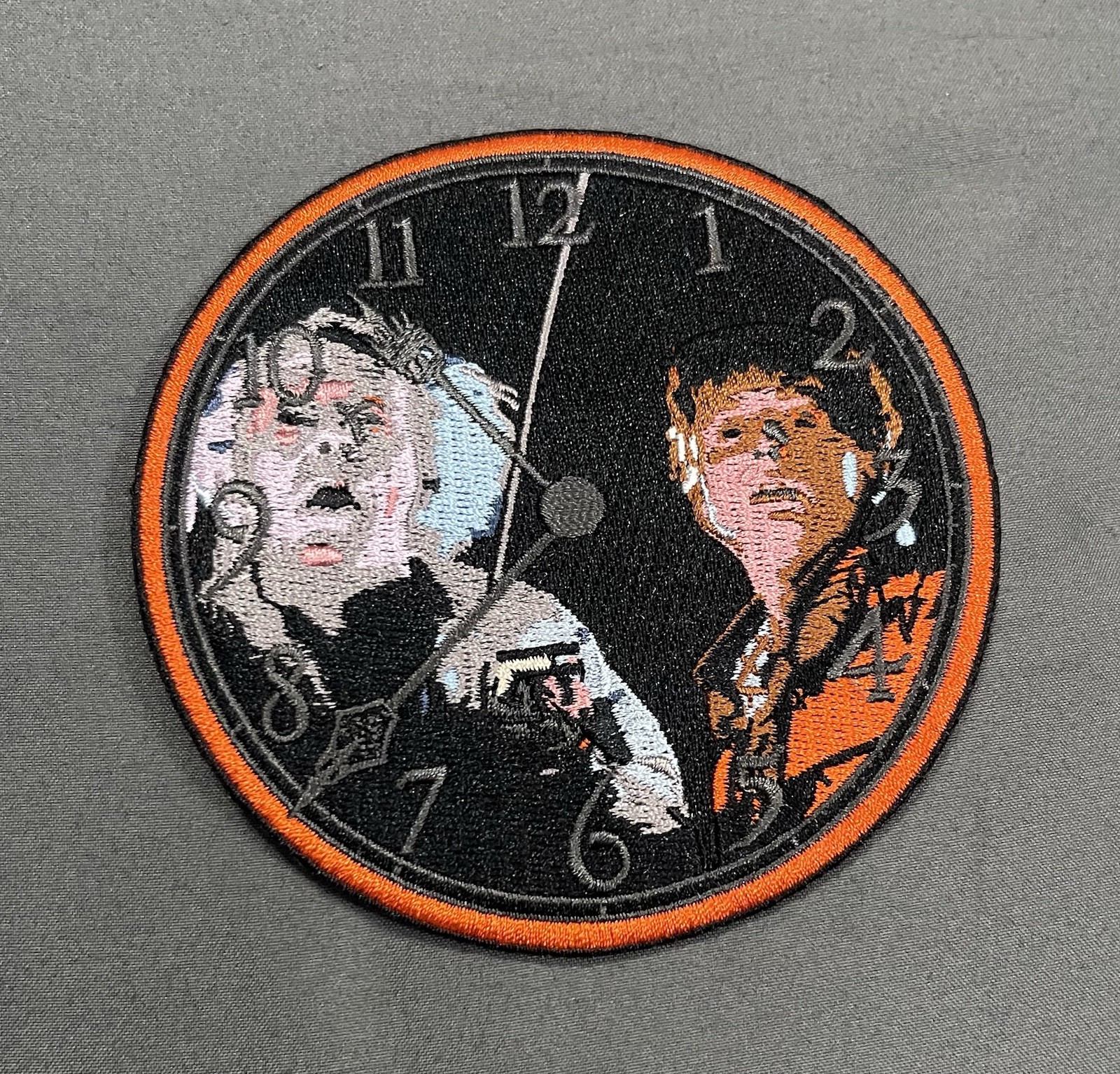 Back To The Future Martie McFly & Doc Brown 4” Minimalist Patch