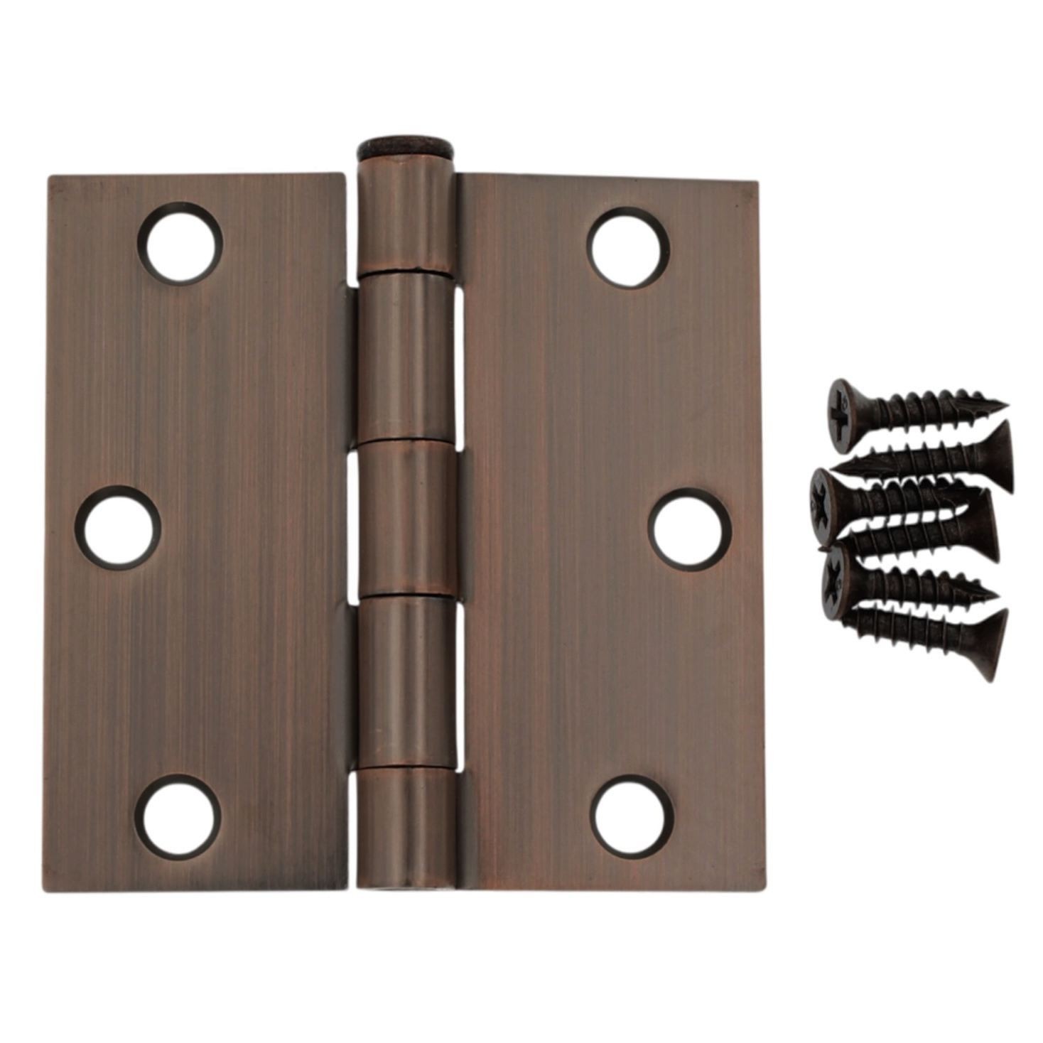 Warwick 15 Pack 3" Door Hinges Square Corner Bronze DA3011BZ