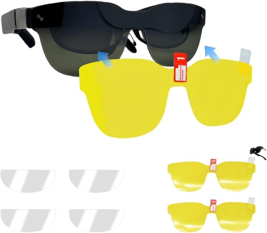Essential 2 Pack Lens Protector for RayNeo Air Models - Includes Cleaning Kit