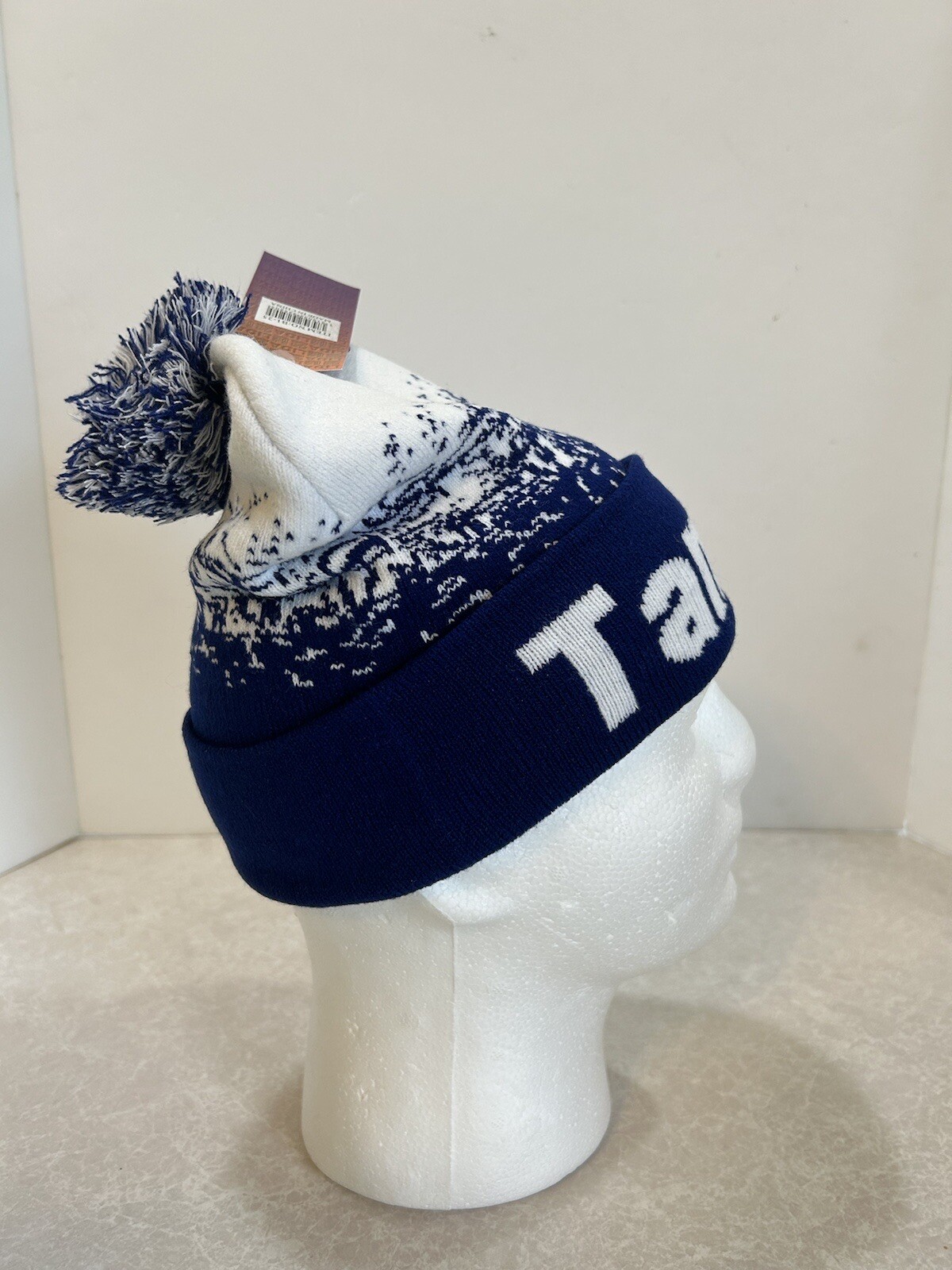 Tampa Florida Stocking Cap. Blue & White. New With Tags!