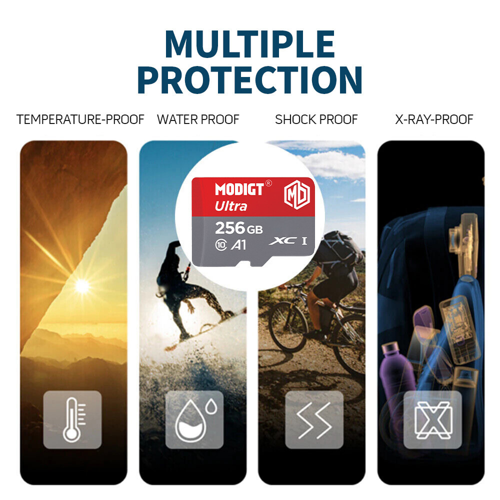 32GB-512GB Micro SD Card SDHC Memory Card TF Class 10 SD High Speed TF Cards