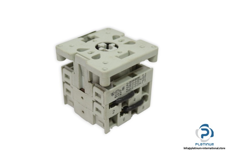 SPRECHER+SCHUH LE 2-25-3252 CAM SWITCH BODY_14.118.132-52_45°_500VAC_2P/2 Wafers