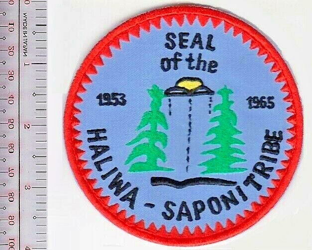 American Indian Tribal Seal North Carolina Haliwa-Saponi Tribe NO TARIFF