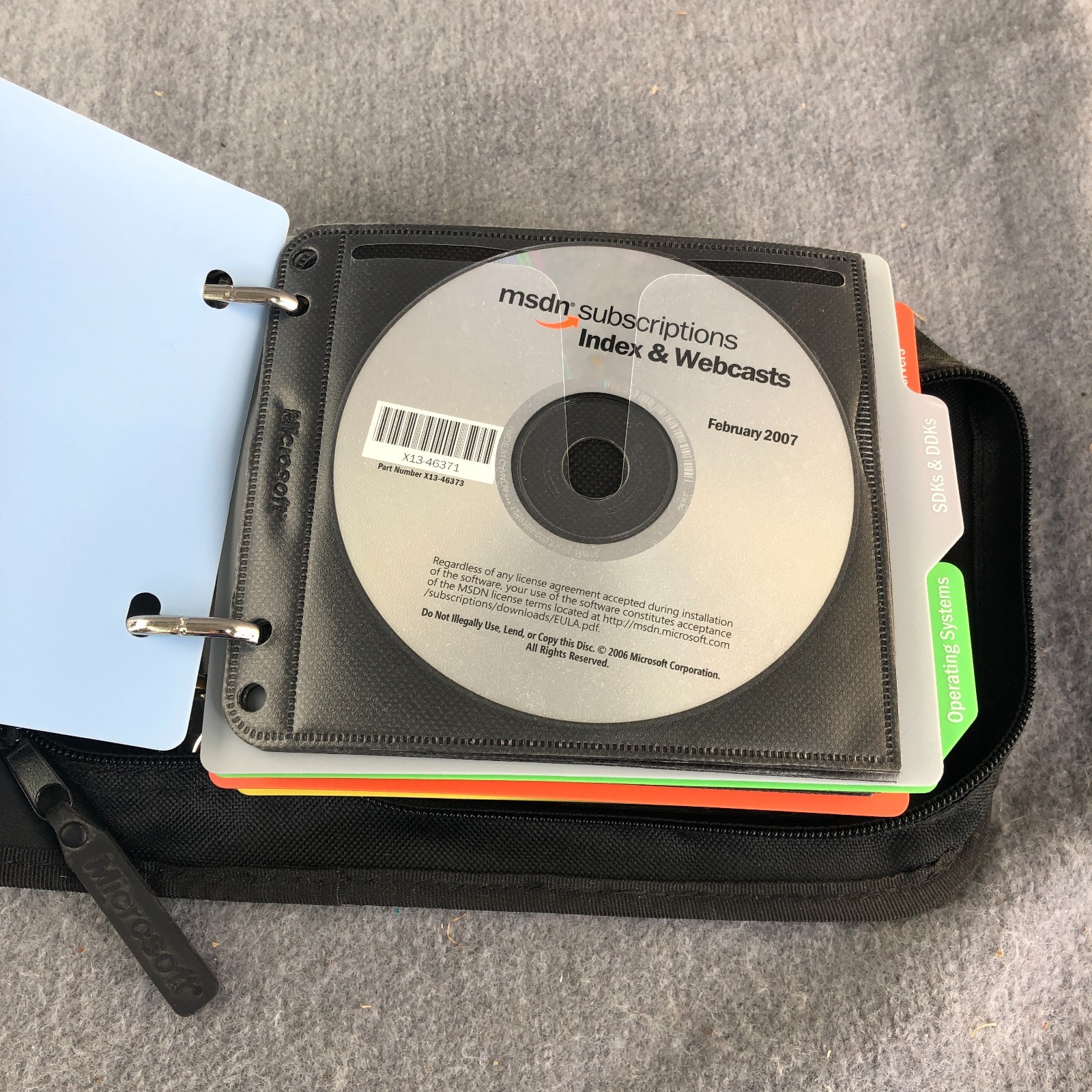 Microsoft MSDN Subscriptions Universal 2007 Software Architect ~ Used