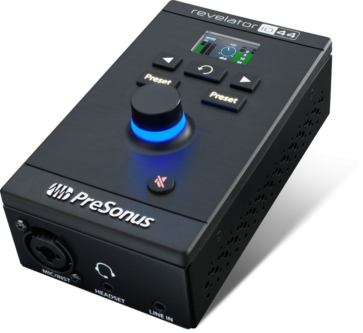 PreSonus REVELATOR-IO44 USB-C Audio Interface with FX Mic Preamp, Built-In Mixer