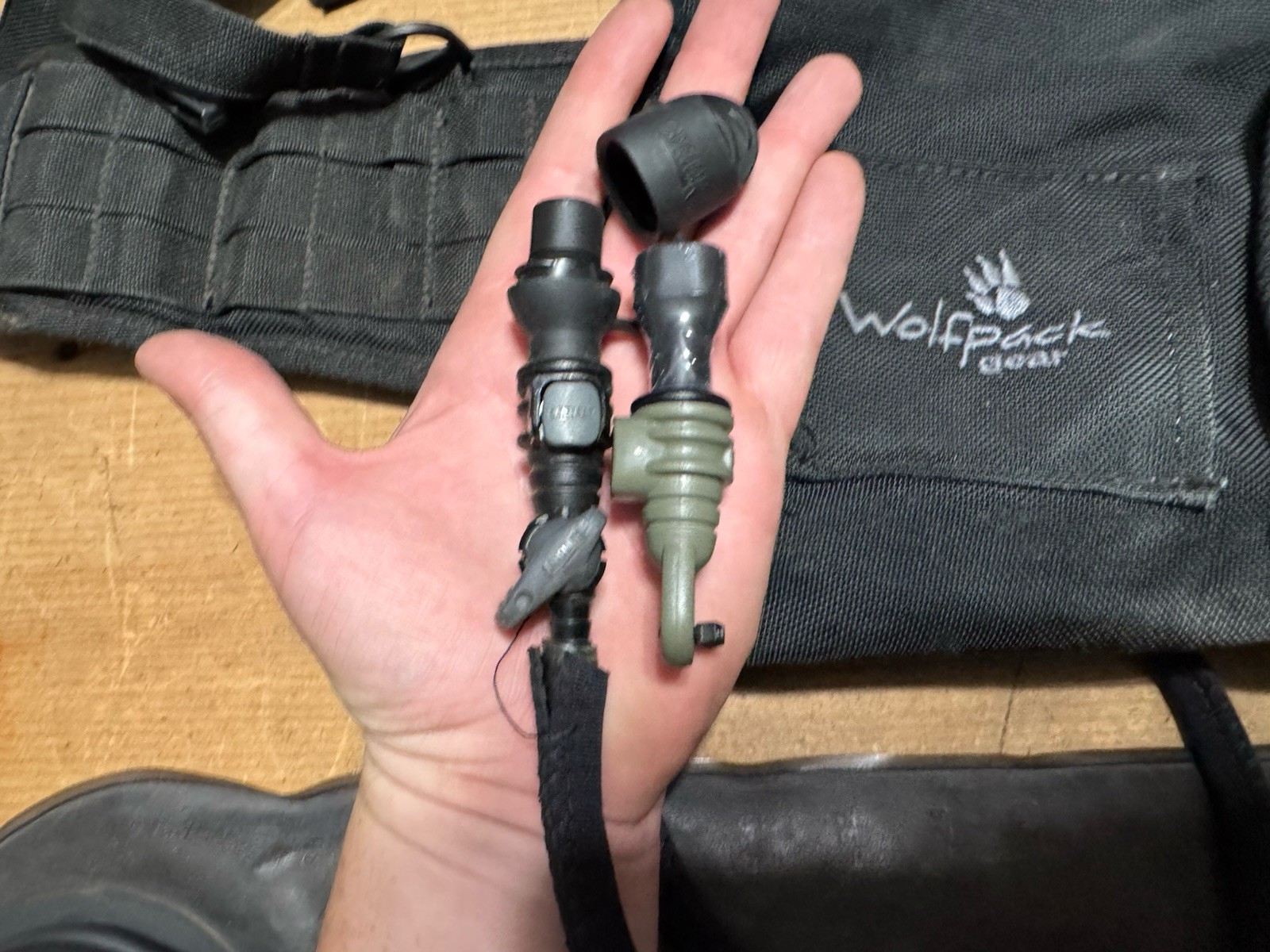 Wolfpack Gear Wildland Firefighter Hydration Pack with new Bite Valve (K)
