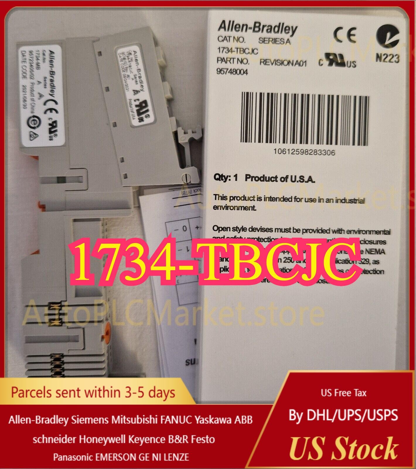 Brand New Allen Bradley 1734-TBCJC Brand New  IN BOX AB 1734-TBCJC