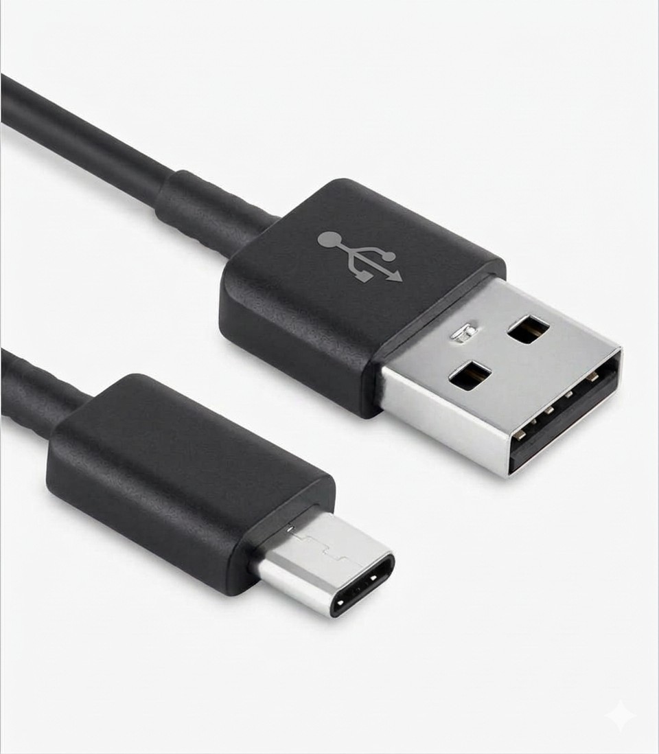 (OEM 2-Pack) USB-C to USB-A Fast Charge Cable (4ft) | Android | Samsung